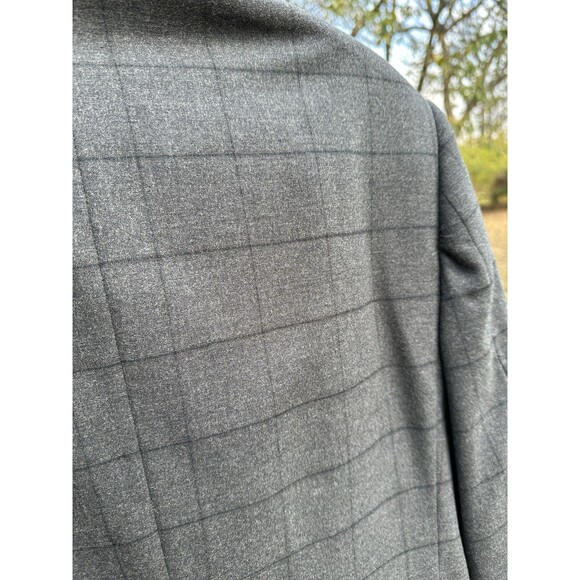 J Crew Sport Coat Mens 38R Thompson Flex Wool Two Button Blazer Gray notch - Picture 3 of 9